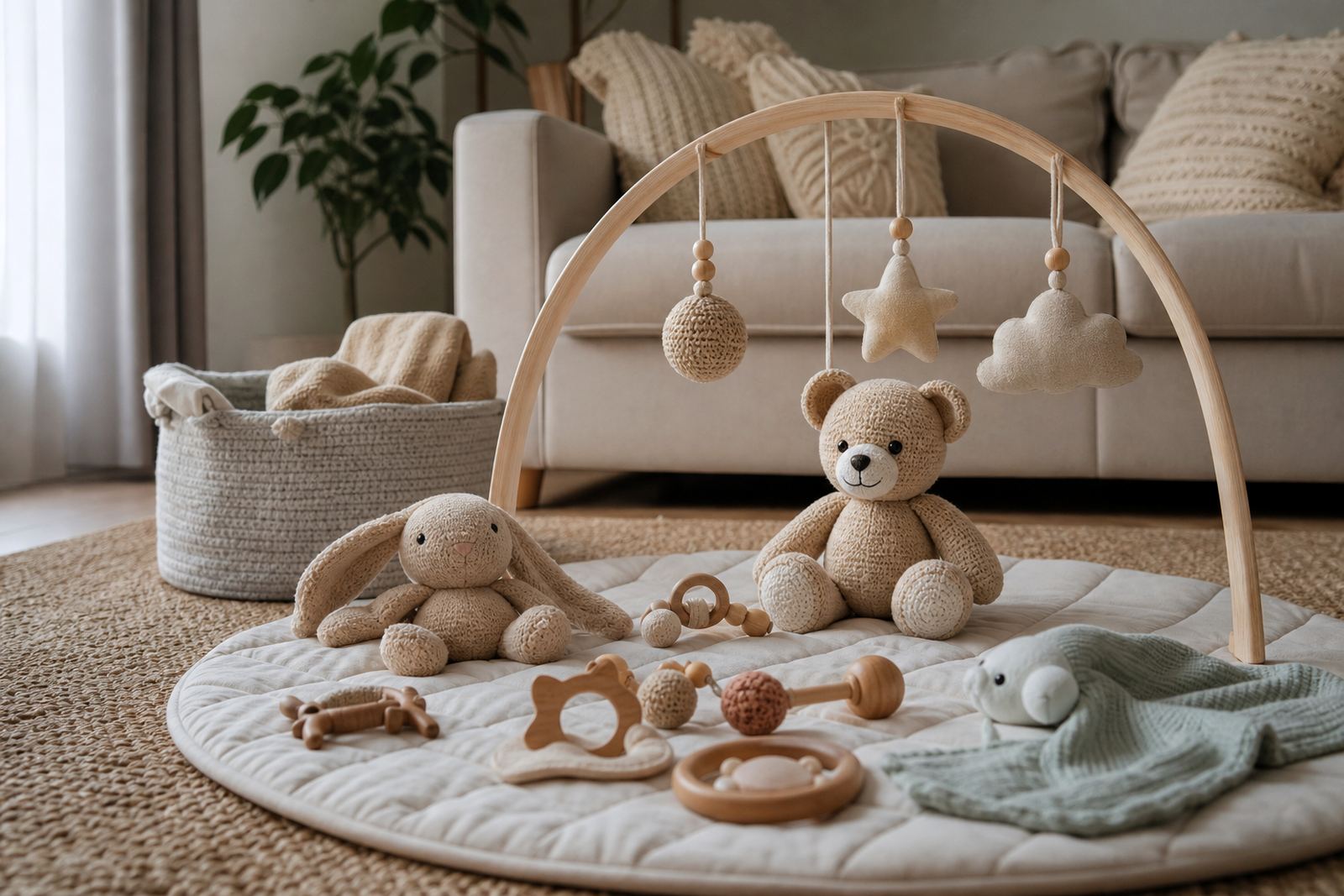 Soft Toys And Play
